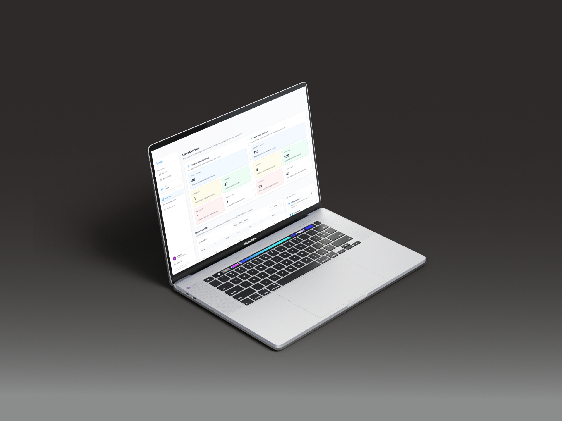 Symple Operations dashboard showing store map and live activity